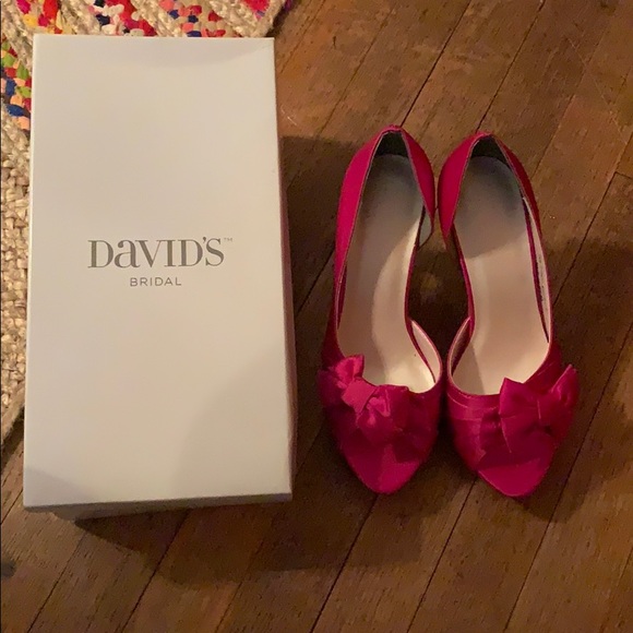 David's Bridal Shoes - David’s bridal (maribelle) size 7 never worn